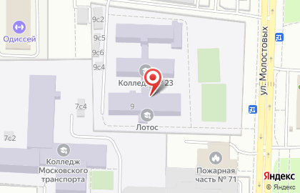 # 19 Политехнический Колледж гоу спо в Новогиреево на карте