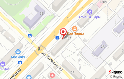 Хоум Кредит энд Финанс Банк в Краснооктябрьском районе на карте