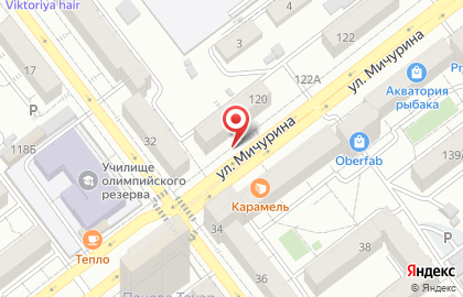Магазин Дамское счастье в Октябрьском районе на карте