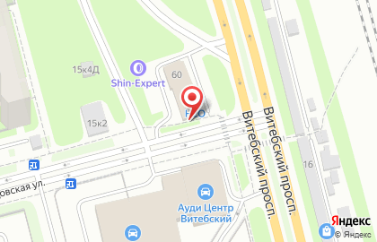 Аларм на Кузнецовской улице на карте