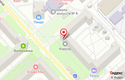 Парикмахерская Александра в Советском районе на карте