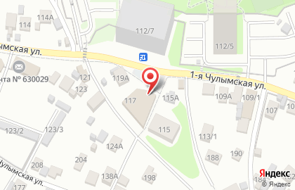 Магазин Монетка в Новосибирске на карте