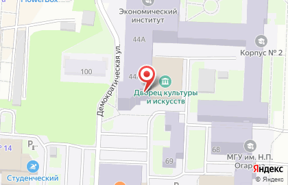 Студия танцев DH Studio на улице Полежаева на карте