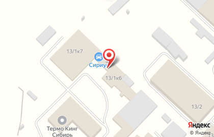 Авторизованная сервисная станция грузовой техники Сириус на карте