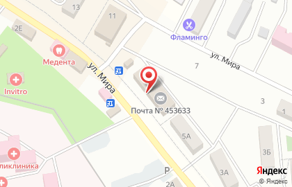 Мясная лавка Буренка на улице Мира на карте