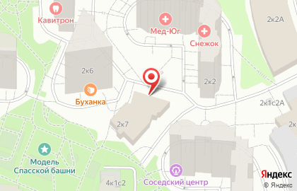 Атланта на улице Академика Анохина на карте