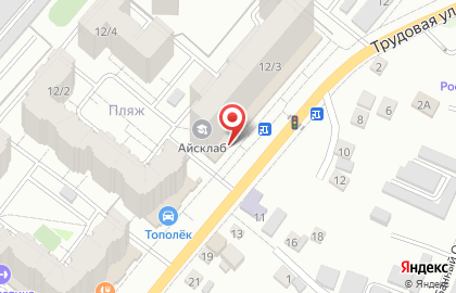 Зоомагазин Котопёс на Трудовой улице на карте