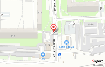 Автостоянка в Пензе на карте