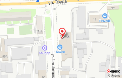 Интернет-магазин Emex.ru на улице 3-го Интернационала на карте