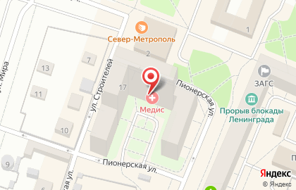 Компания Элеон Инжинирин на улице Набережная на карте