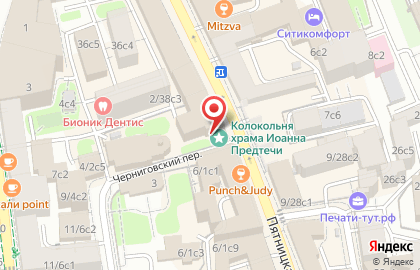 Церковная лавка, Церковь Усекновения Главы Иоанна Предтечи под Бором на карте