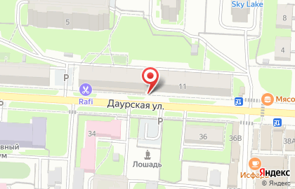 Магазин алкогольной продукции Глобус на Даурской улице, 11 на карте