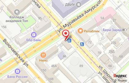 Продовольственный магазин Панна в Центральном районе на карте