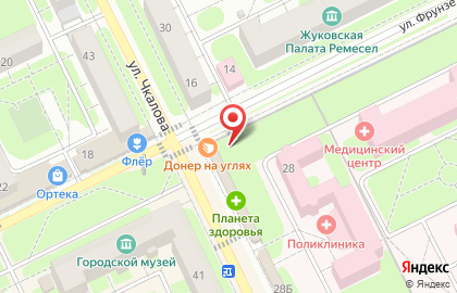 Мастерская по ремонту обуви на ул. Фрунзе, 1 ст2 на карте