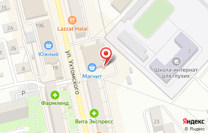 ЗАО Банкомат, Банк ВТБ 24 на улице Ухтомского на карте