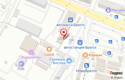 Банкомат ВТБ на Южной улице на карте