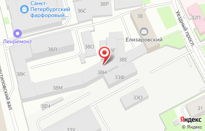 СИГМА на проспекте Елизарова на карте