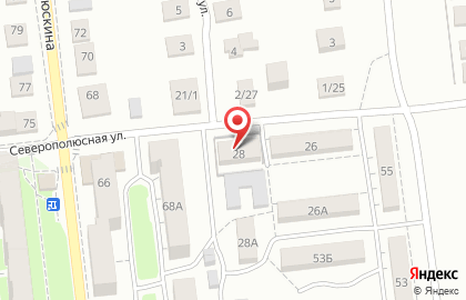 Стационар наркологической клиники Лотос-Мед на Северополюсной улице на карте