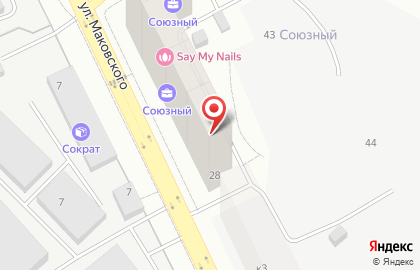Барбершоп М на карте