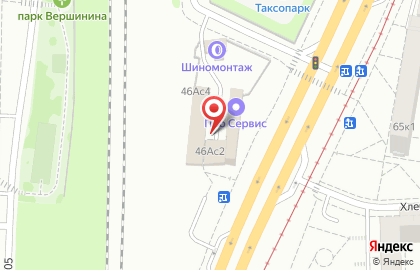 Строительная компания Дома и бани на Варшавском шоссе на карте