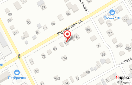 Всероссийское добровольное пожарное общество на Украинской улице на карте