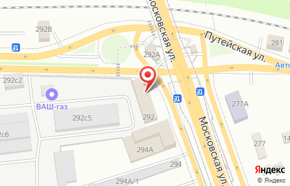 Кафе быстрого питания на Московской улице на карте