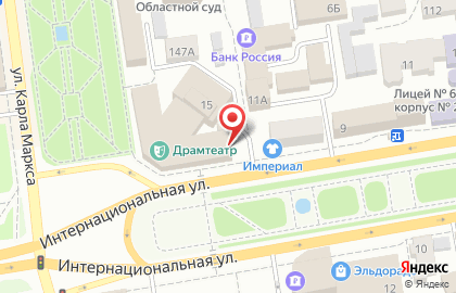 Тамбовский государственный театр кукол на карте