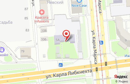 Детский сад №32 на улице Карла Либкнехта на карте