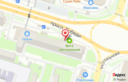 Магазин спортивного питания Спорт-Олимп в Октябрьском районе на карте