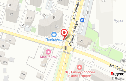 Радость в Промышленном районе на карте