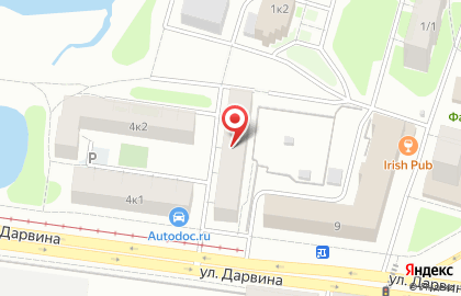 Магазин разливного пива в Твери на карте