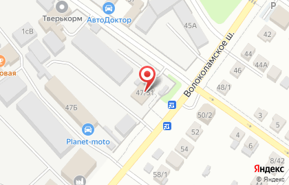 Egs group на Волоколамском шоссе на карте