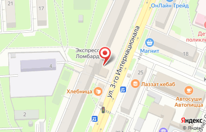 Экспресс-Ломбард в Брянске на карте