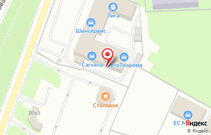 Торгово-сервисная компания Виссервис на проспекте Маршала Жукова на карте