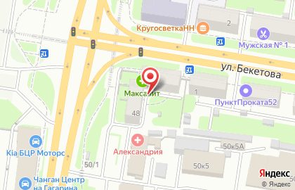 АКБ ГОРОД на проспекте Гагарина на карте