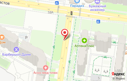 Автостоянка Полигон на карте