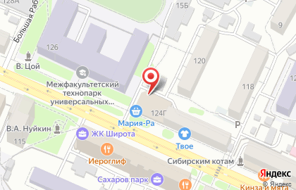 Твое на Социалистическом проспекте на карте