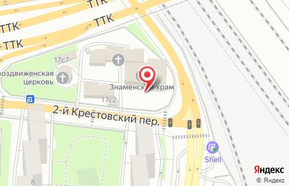 Знамение Храм Иконы Божией Матери в Переяславской Слободе на карте