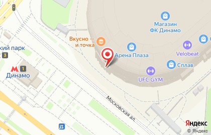 Магазин парфюмерии и косметики Л`Этуаль на Ленинградском проспекте на карте