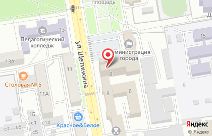 Управление ФСБ России по Республике Хакасия на карте