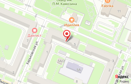 Салон Ткани и фурнитура на карте