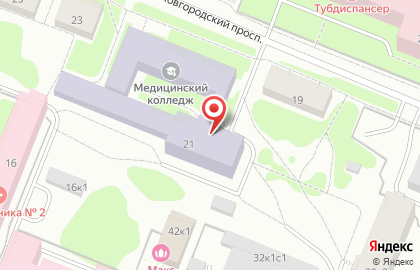 Столовая в Архангельске на карте