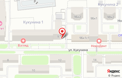 Мебельное ателье Aristo в Новомосковске на карте