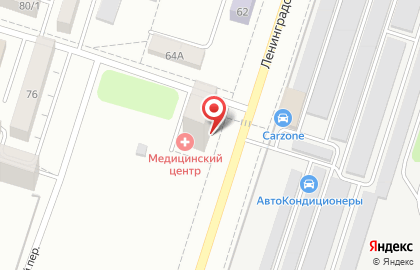 Торговая компания Элемер-Воронеж на улице Ленинградской на карте