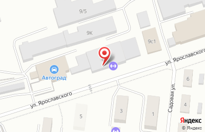 Служба заказа легкового транспорта Экспресс на улице Ярославского на карте
