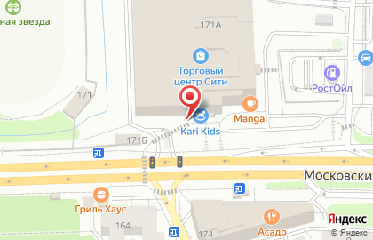 Магазин элитных сортов чая и кофе Чаёвница на Московском проспекте на карте