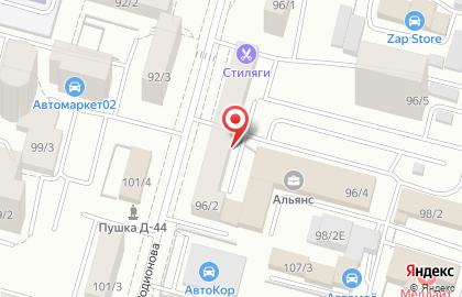 Активация на Революционной улице на карте