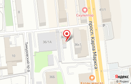 Салон красоты Pudra на улице Карла Маркса на карте