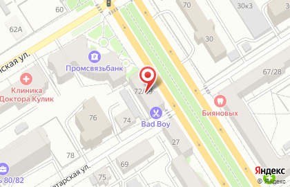 Ярмарка домашнего текстиля в Барнауле на карте