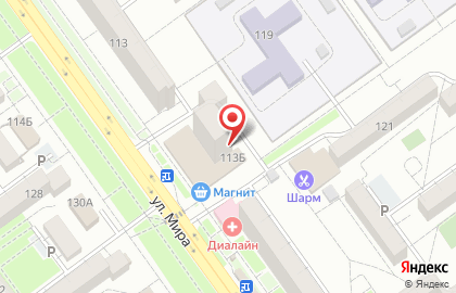 Мастерская по ремонту обуви, сумок и чемоданов на улице Мира на карте